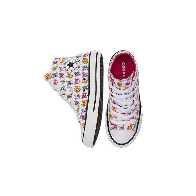 Converse Chuck Taylor All Star Youth High Top Canvas Shoes Multicolor 671706C
