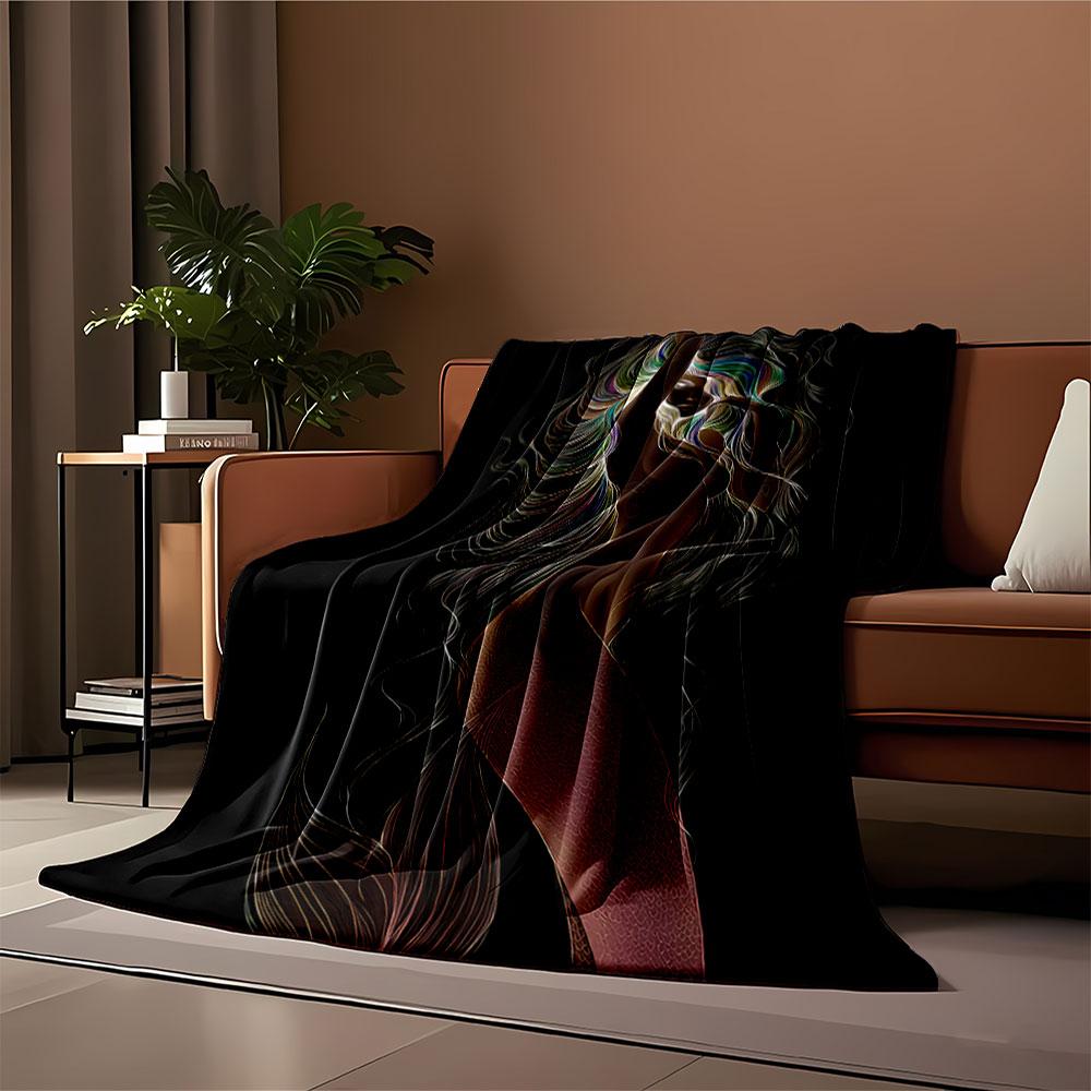 Enchanting Mermaid Blanket for all seasons blanket lunch break throw gift