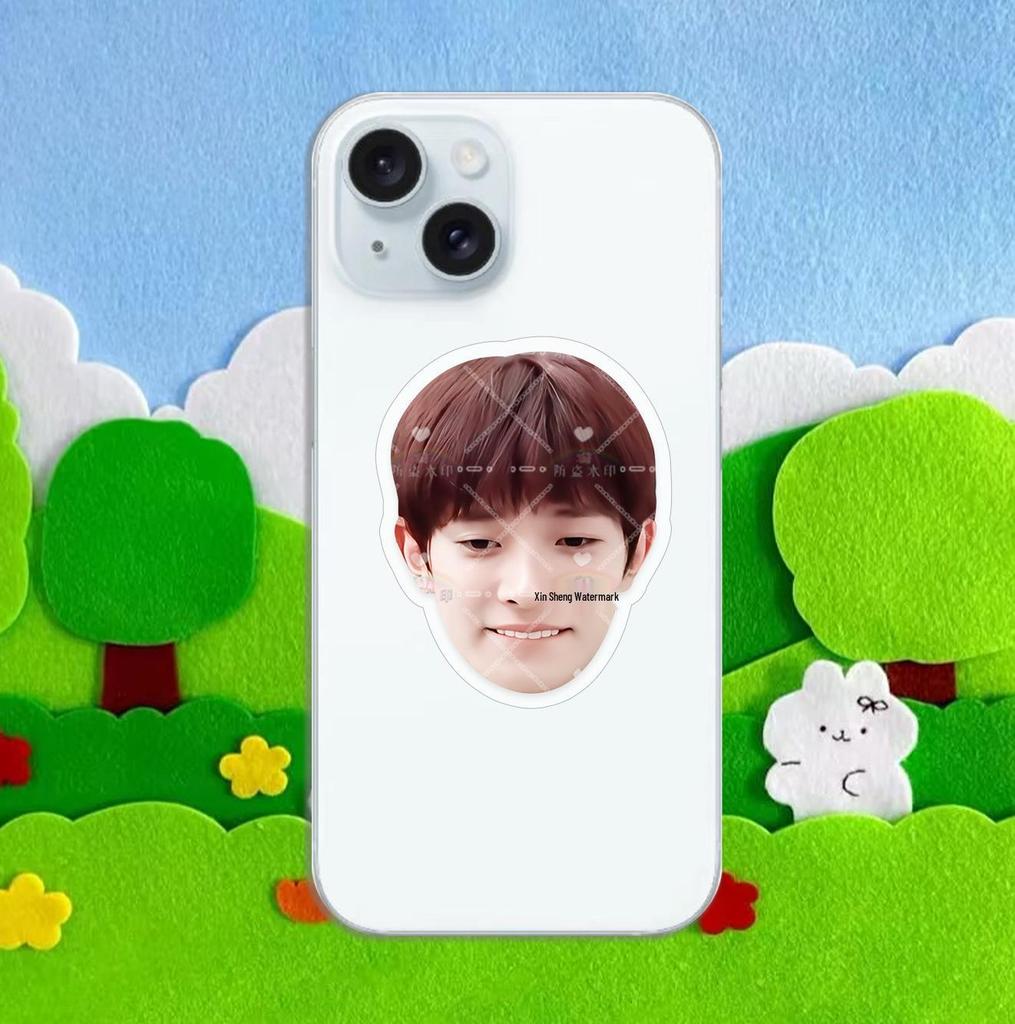 Lee Hee-seung Celebrity Acrylic Phone Grip Stand Avatar Logo Design