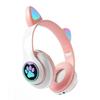 Cat Ear Bluetooth 5.0 Headphones: Wireless Sports Luminous Gaming Headset