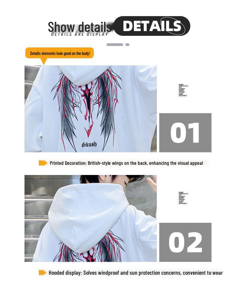 Boys' Korean Style Hoodie - Spring/Autumn 2025 New Arrival