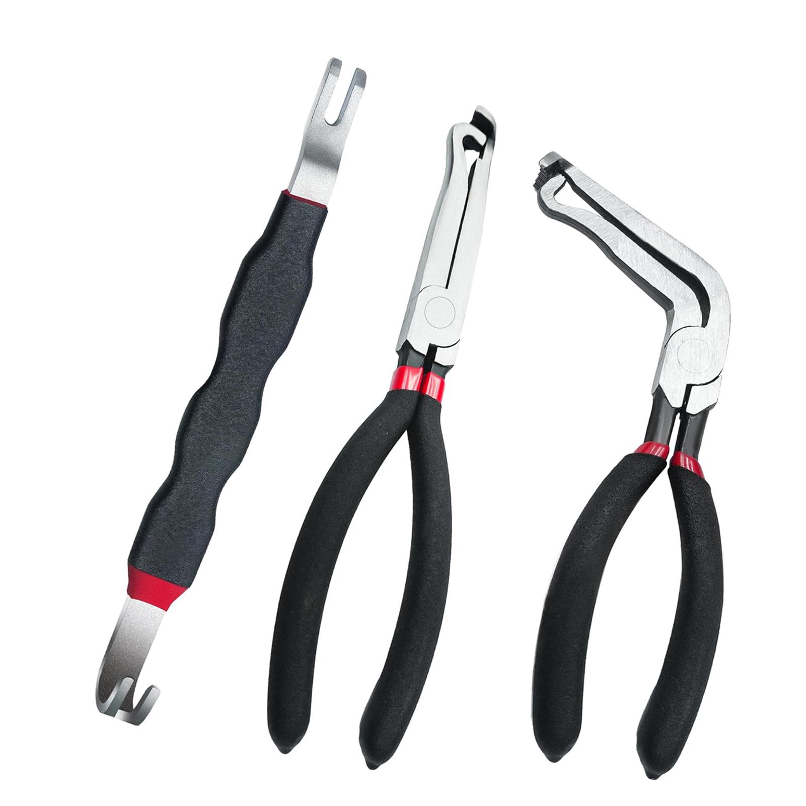 

3pcs Electrical Disconnect Pliers Multifunctional Automotive Plug Connector Separator Tools Car Maintenance Disassembly Pliers