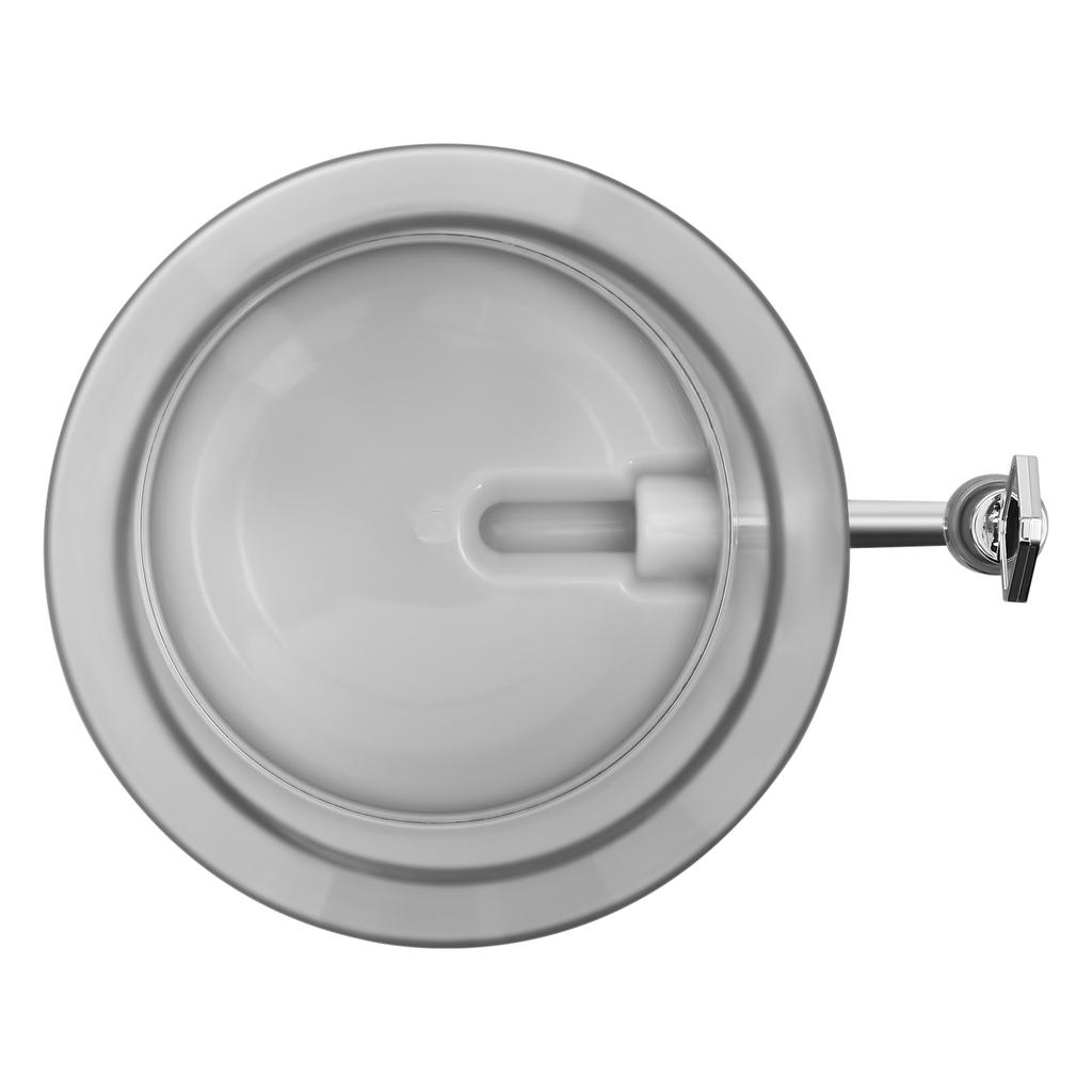 3L Beverage Dispenser with Tap for Christmas Party,Hot/Cold Beverages ABS & PC Clear Barrel with Scale Home & Office Use