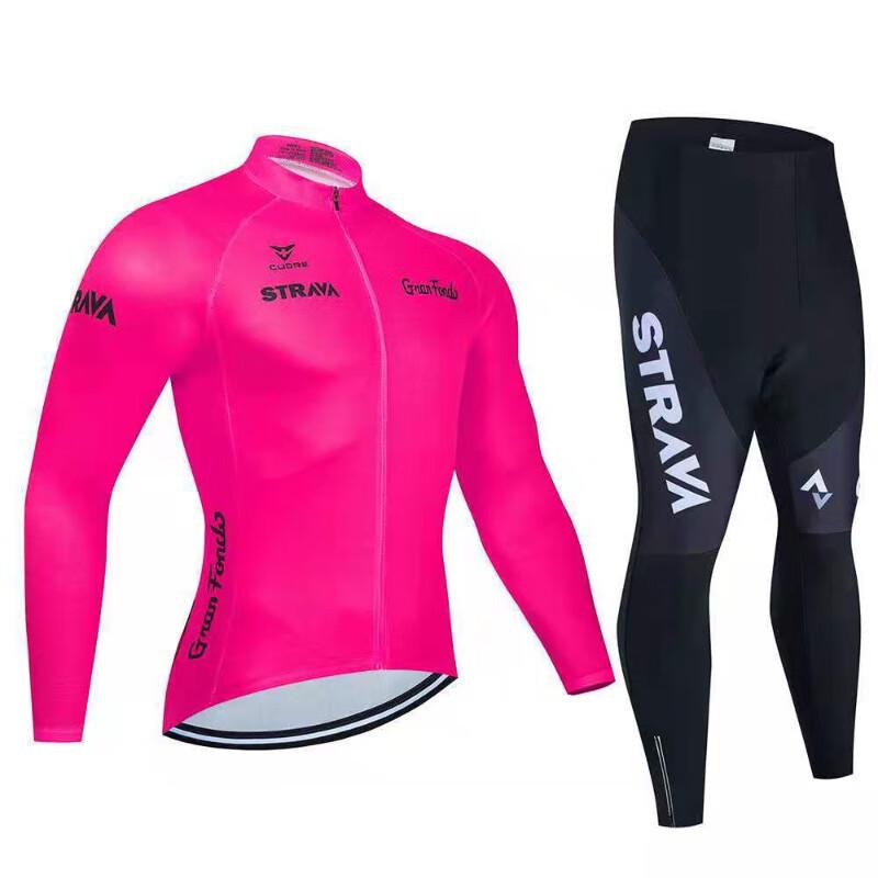 Lishi Unisex Long Sleeve Slim Fit Cycling Suit