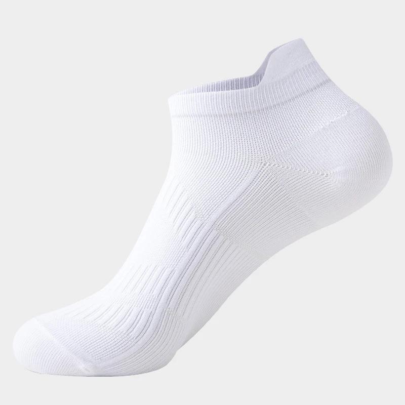 Men Boat Socks Short Sweat-absorbing Non-slip Quickly Dry Sports Marathon Running Women Anti-Friction Ankle Protection Tab Socks