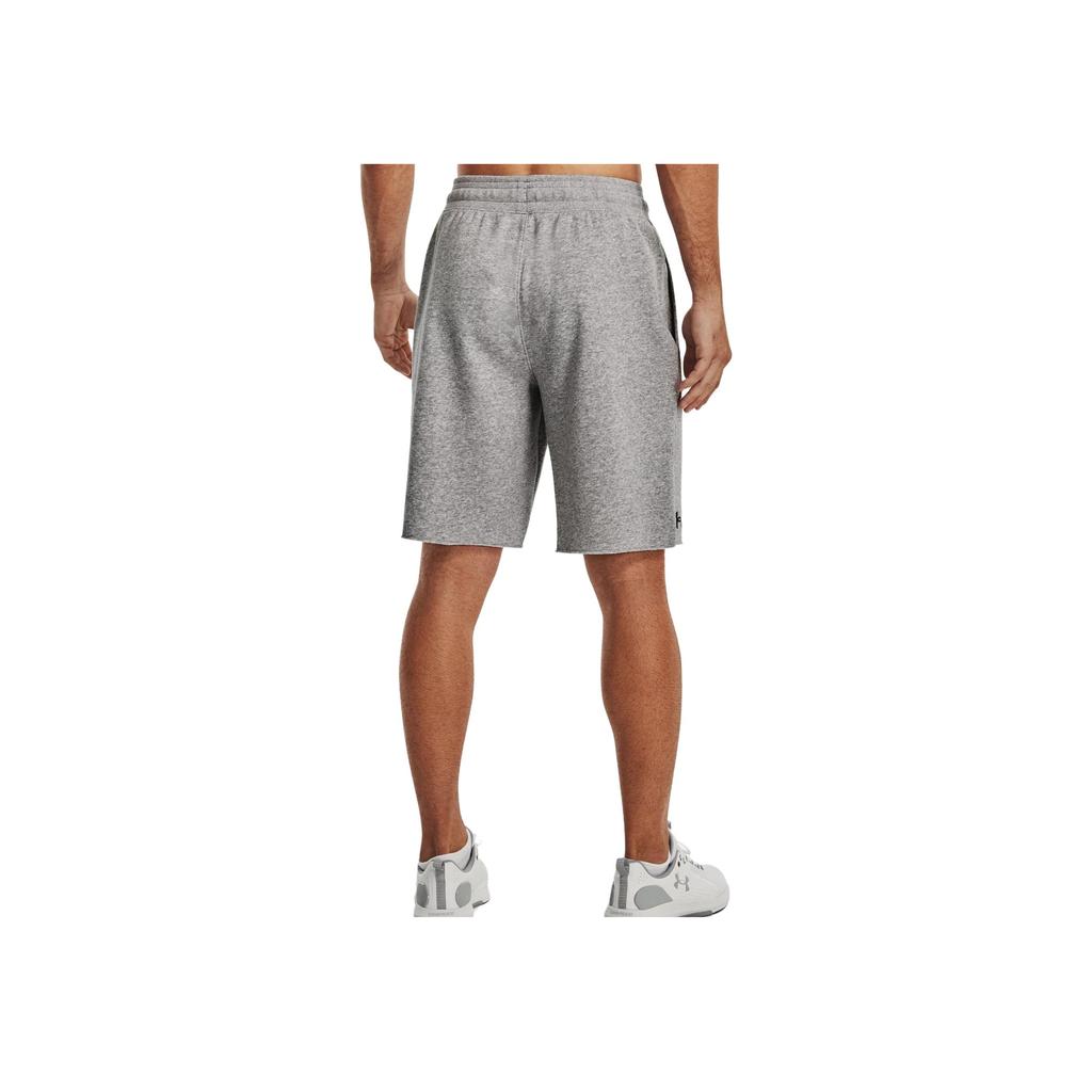 Under Armour Fleece Sports Lace-Up Casual Shorts Men shorts Gray 1305814-025