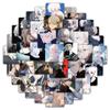 59PCS Manga White-Haired Handsome Guy Stickers - Stylish Decor for Notebooks, Phones & DIY Projects AnimeWorlds Store