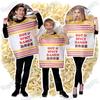Halloween Family Fun Cosplay Costume Set - Adult Kids Instant Noodle Food Character Outfit Stage Performance