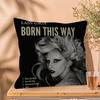 Singer L-Lady Gaga Mayhem Cushion Cover Pillowcase Upholstery Sofa Throw Pillow Home Decor Pillowcas