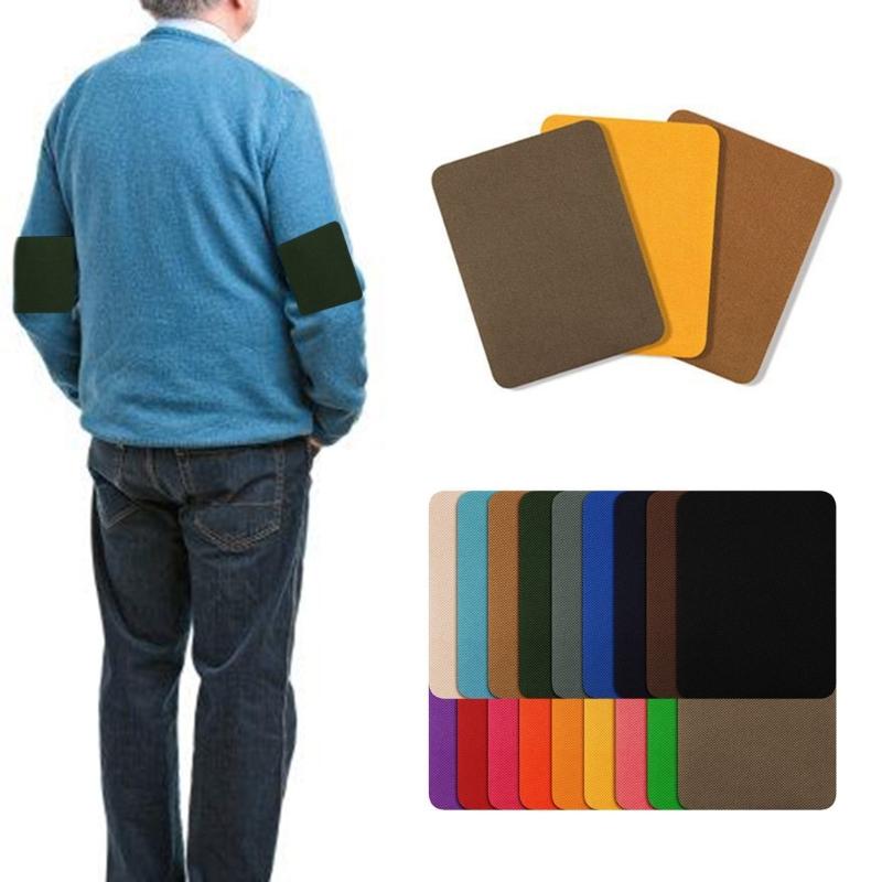 Köperstoff Ellbogen- und Knie-Reparaturflicken mit aufbügelbarer Rückseite Reparatur-Applikation zur einfachen Anbringung auf Hemd und Jeans