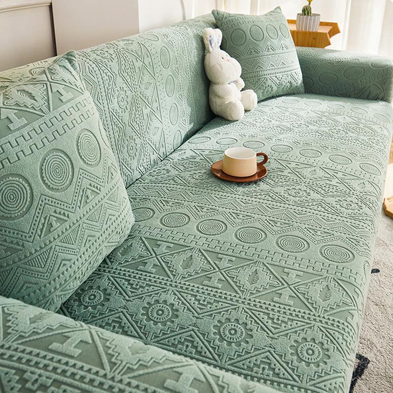 Universal Sofa Cover Anti-Scratching Four Seasons Universal Sofa Cover Dustproof Elastic Cover Cloth