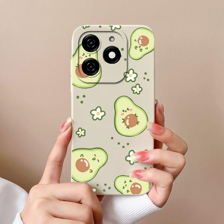 Dinosaur Case For infinix Smart 8 Pro Plus Soft Back Cover Comfortable Liquid Silicone High Quality Phone Housing For Smart8 HD
