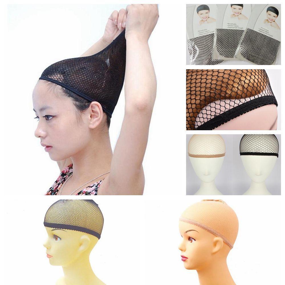 Unisex Nylon Black/Nude Wig Stocking Bald Cap Hair Mesh Snood