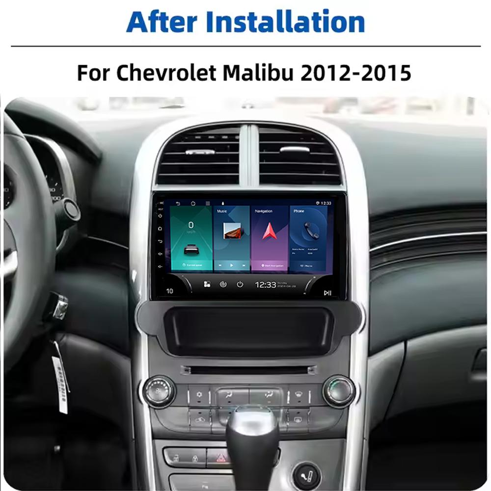 Android Car Radio For Chevrolet Malibu 2012-2015  2 Din Multimedia Player 4G WIFI GPS Carplay Head Unit Auto Stereo