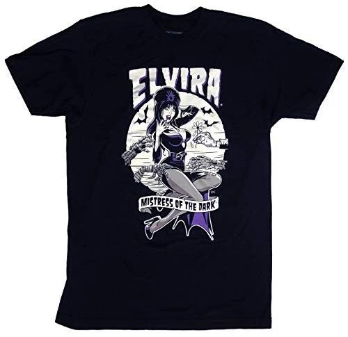 kreepsville 666 Elvira Monster Hands Gothic Halloween Horror Pin Up Mens T Shirt M