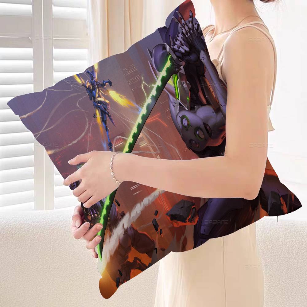 Game D-DVAS Pillow Cushion Cover Pillowcase Living Room Sofa Home Decor Customized