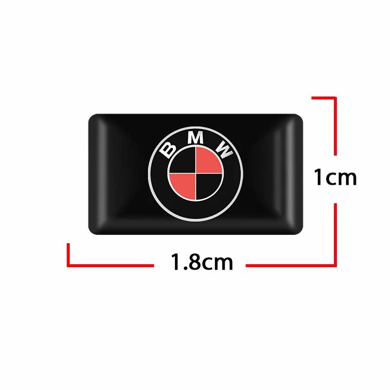 2025 Hot 10pcs Car logo steering wheel sticker Car Epoxy Sticker For BMW 50th Kith M Sticker X1 X3 X4 X5 X6 X7 e46 e90 f20 e60 e