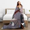 The Summer Hikaru Died Blankets Super Warm Funny Plush Throw Blanket For Girls Boys Couch Chair Flannel Bedspread Bed Cover