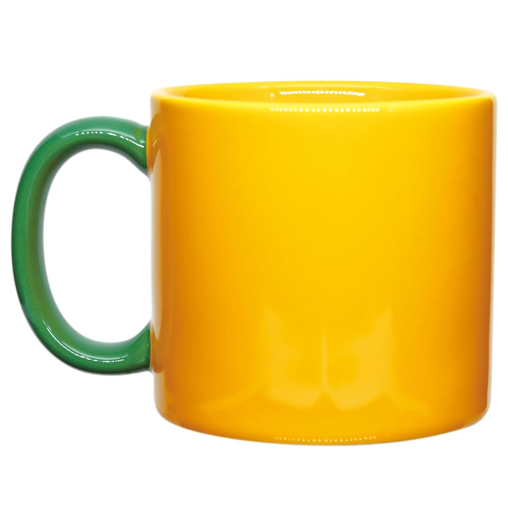 OSAMU GOODS Mug Manufactured by Onishi Masaru Handle, DOG/YE Color, OGA-1813,