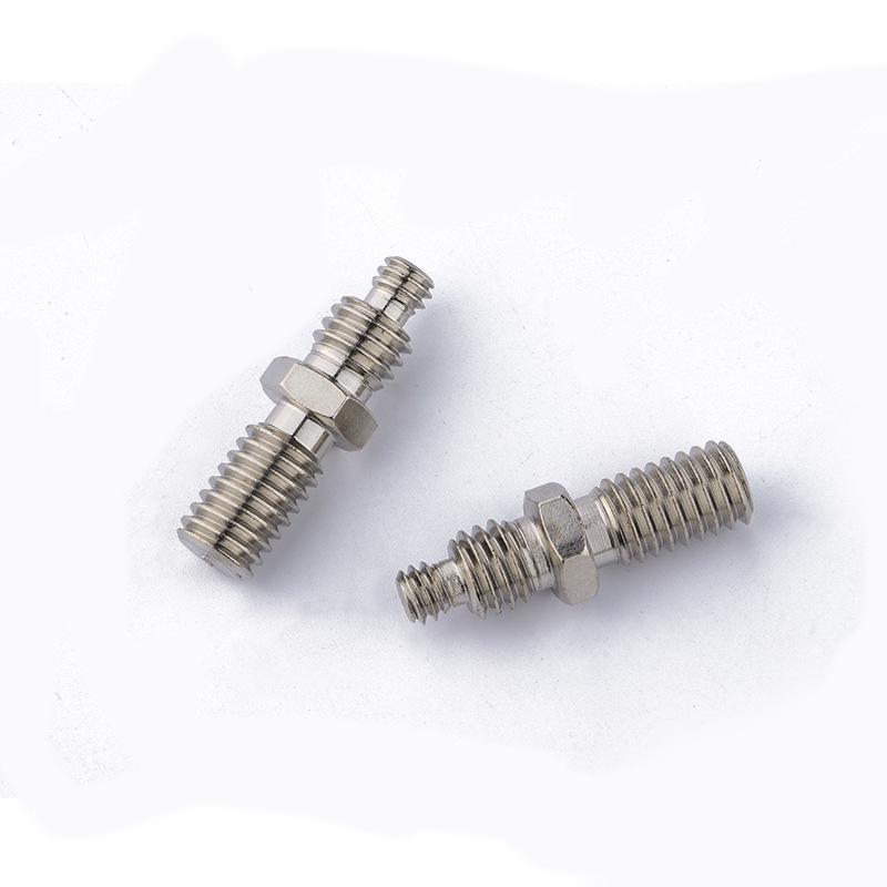 1/4" Camera Tripod Quick Release Pan Head Screw with C-Ring for Photography Equipment