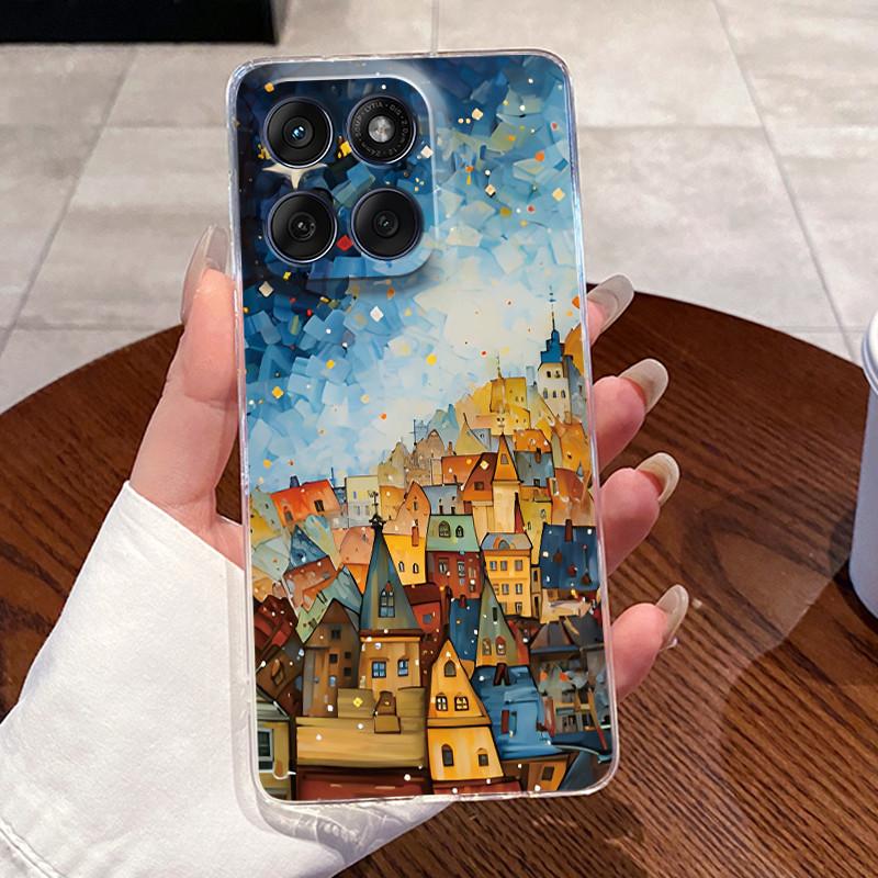 Casing For Motorola Edge 60 Fusion Pro 60s Aesthetic Fashion Cute Cat Astronaut Soft Silicone Back Cover Transparent Phone Case