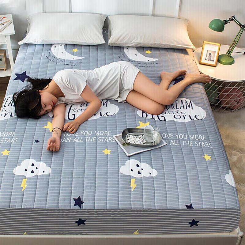 Nanjiren Printed Quilted Fitted Sheet