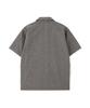 Schott Cotton Covert Short Sleeve Size Shirt, Men's, L, 010, Black, 782-5123011