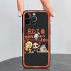 Anime Demon Slayer etui na telefon do Apple Iphone 14 Pro Max Xr Se Xs X 13 Pro 11 8 Plus 7 6s 12 Mini 12 Pro Tpu miękkie etui