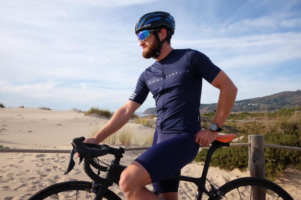 Darevie Bib Shorts, Cycling Pants, Professional Grade, 4D Sponge Padded, Summer Road Bike Racing Pants, Shock Absorption, Pain Relief, DVP089