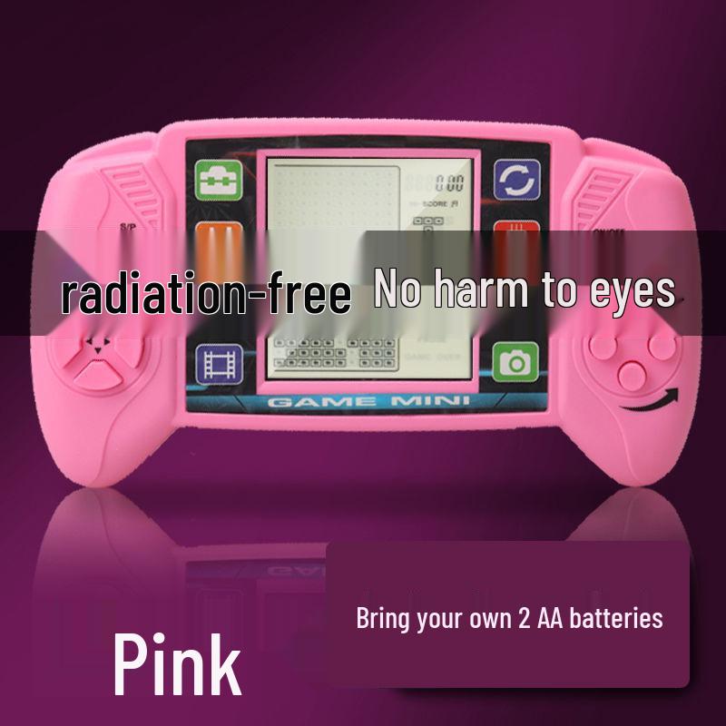 

Портативная игровая консоль Тетрис с большим экраном - Классическая ностальгическая игрушка 80-х/90-х для детей