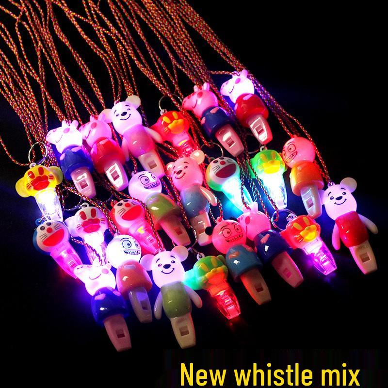 

Glow-in-the-Dark Whistle with Lanyard - Creative Toy for Kids, Ideal for Kindergarten Gifts and Promo Activities.