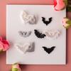 Embossed Mold Halloween Bat Polymer Clay Cutter Soft Pottery Cutting Die  Jewelry Making