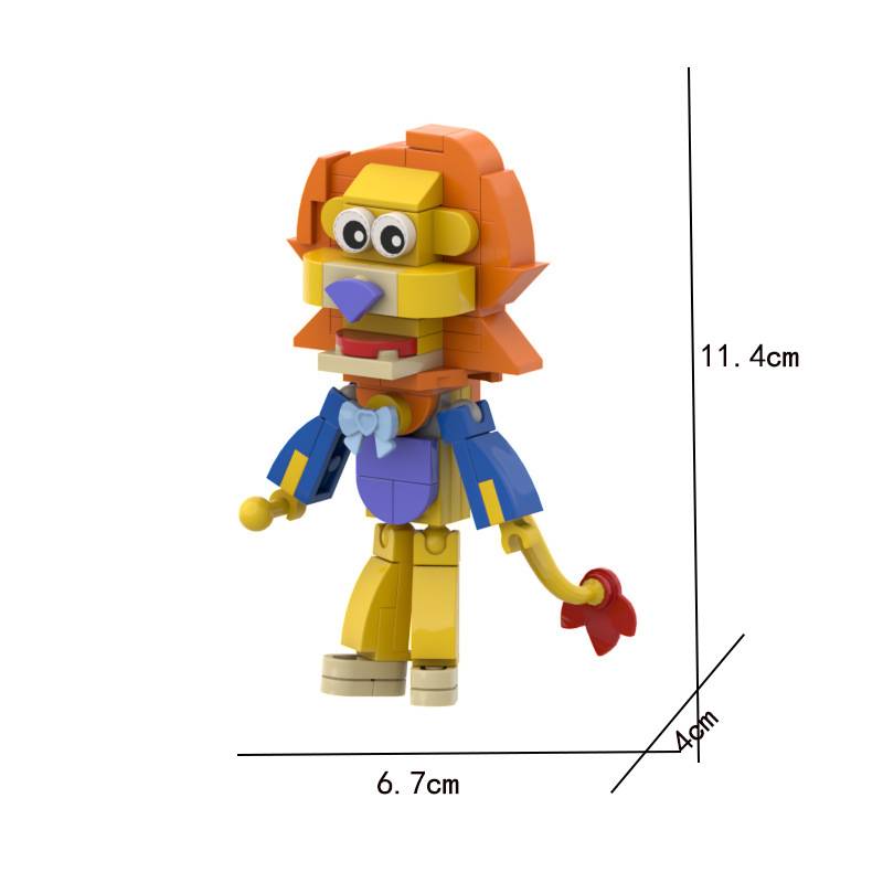 

Конструктор Парк Индиго Милые Мультяшные Детские Дни Рождения Куклы Подарки жёлтый