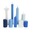 Plastic Candle Mold DIY Cylinder Pillar Scented Candle Handmade Craft Making Mold Set For Gift Handcraft Crafts Wedding Decor