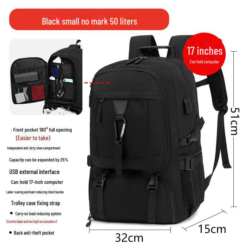 Men's  Large Capacity Travel & Outdoor Mountaineering Backpack