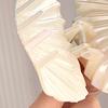 Hair Clip Gradient Color Hollow Design Shell Shape Hair Claw Plastic Resin Material Strong Grip Back Head Hair Claw