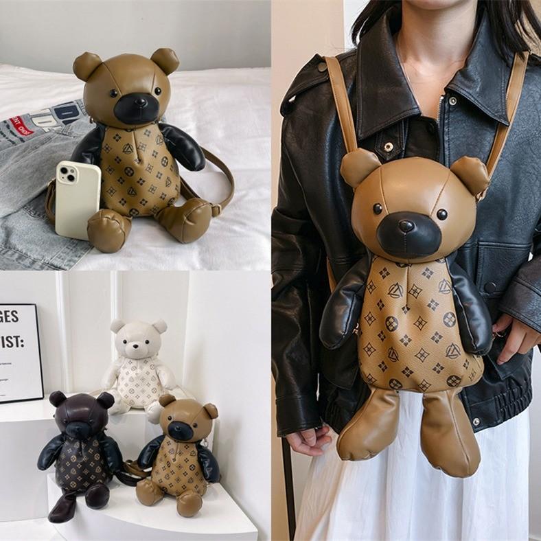 Fashionable 2024 Cute Panda Animal Design Casual Shoulder Backpack For Kids And Adults With Lightweight Nylon Material