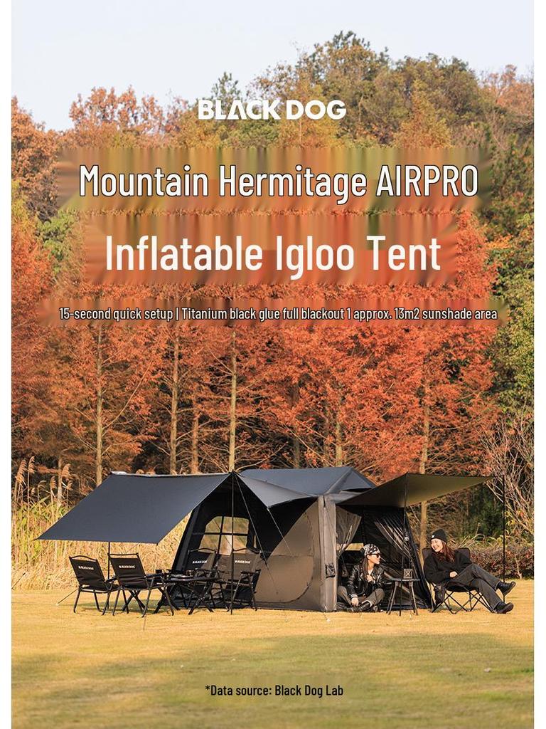 Blackdog Outdoor AIR PRO Inflatable Cabin Tent