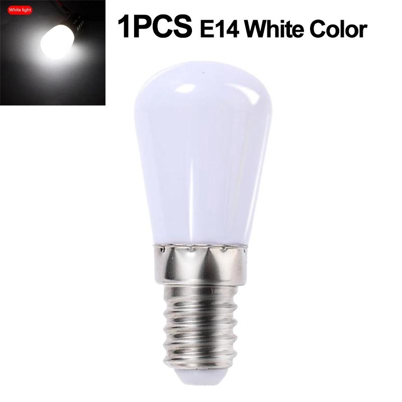 1/2/4Pcs E14/E12 Light Bulbs 220V LED Fridge Mini Lamp Replace Kitchen Refrigerator Display Cabinet Lights Sewing Machine Lamps