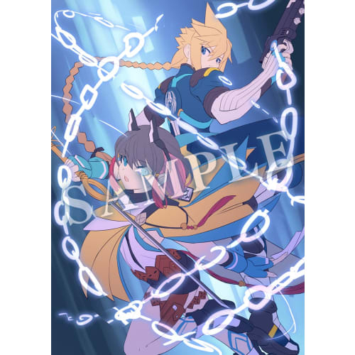 blue thunder gunvolt chain ring - switch