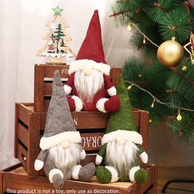 Faceless Beard Doll Christmas Decoration, 1pc Christmas Ornament for Home Merry Christmas Xmas Gifts Happy New Year Decoration