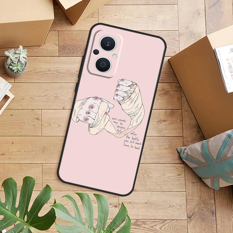 

Чехол для телефона Я люблю бокс для OPPO Reno 14 13 11 12 F 10 Pro 8T 7 8 Lite OPPO Find X9 X8 X5 Pro Задняя крышка OPPO Reno10 5G