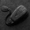 Leather Suede Car Key Case Fob For Changan Cs35 Plus Cs55 Plus Cs75 Plus   Keychain Suede Car Accessories