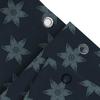 Luxury Star Pattern Waterproof Shower Curtain For Bathroom Decor Navy Blue