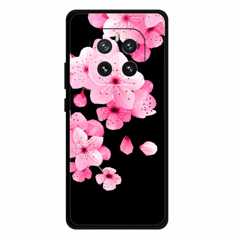 For Honor GT Pro 5G Phone Case Lovely Cartoon Cat Black Silicone Soft Back Cover For Honor GT Pro Case G T Pro Coque 6.78" Shell
