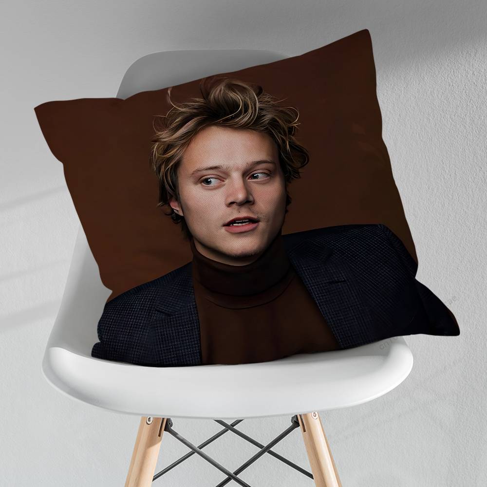 RRudy Actor PPankow Throw Pillow Case Living Room Sofa Cushion Cover For Home Bedroom Decoration Protector