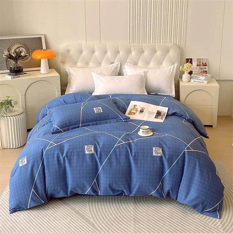 Vintage Floral Duvet Cover Boho Garden Style Comforter Cover with Zipper Queen Bedding for All Season Soft Breathable Easy Care