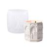 Reusable Nordic Styles Flexible Silicone Craft Mould for Plaster Castes Resin Jewelry and Decorative Storage Solution