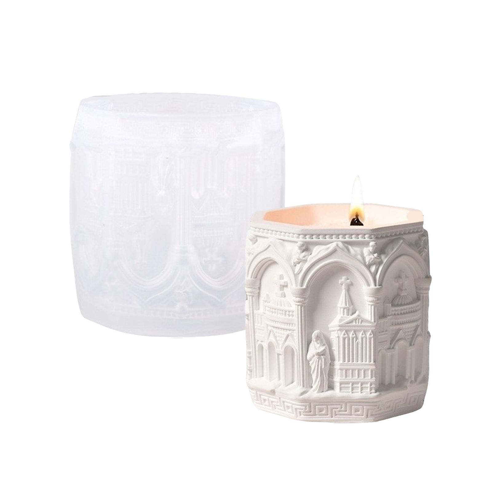 

Силиконовая форма для изготовления свечей и эпоксидной смолы, чашка для хранения «Ренессанс», рукоделие, скандинавский дизайн, украшение для дома