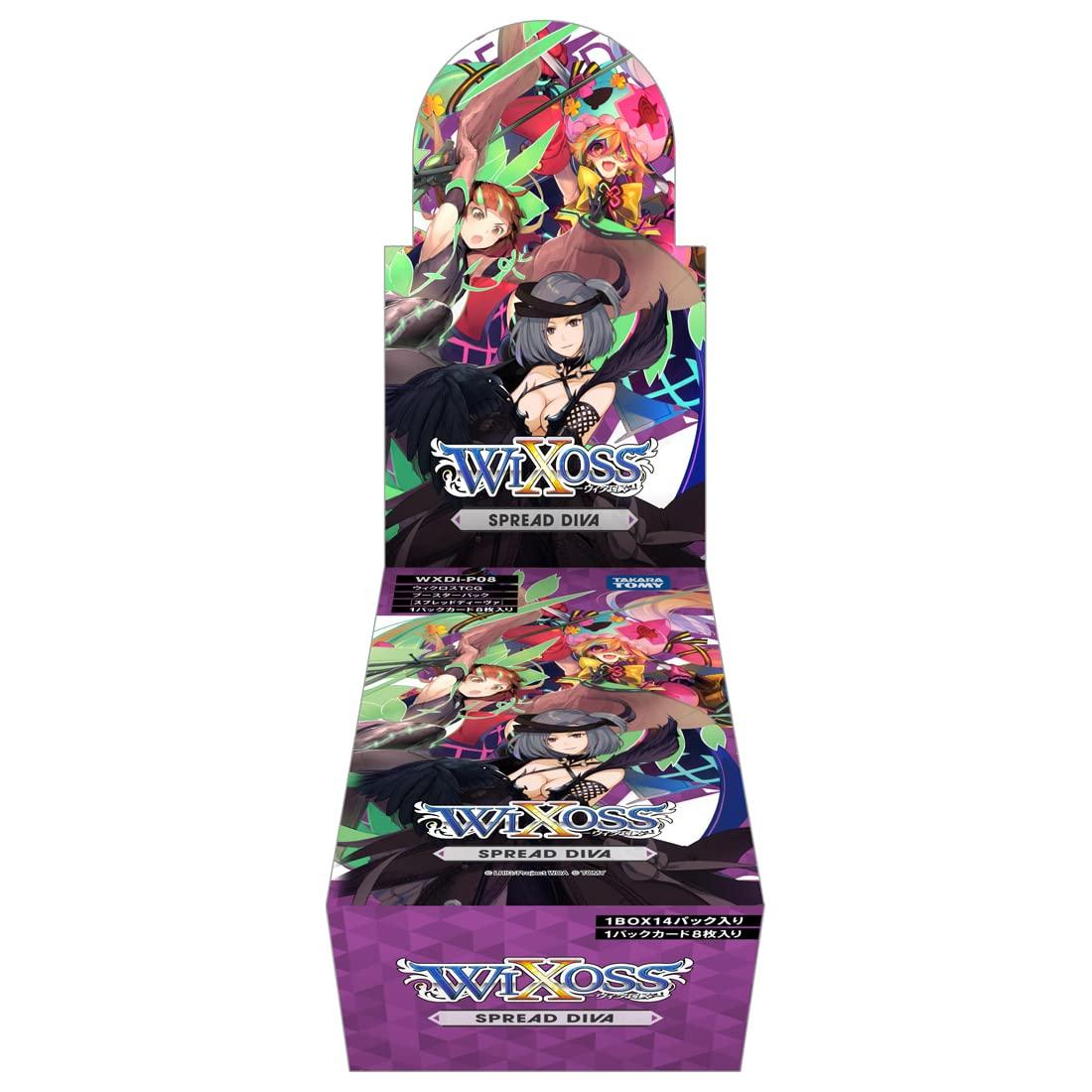 Wixoss TCG Бустерный набор SPREAD DIVA BOX WXDi-P08